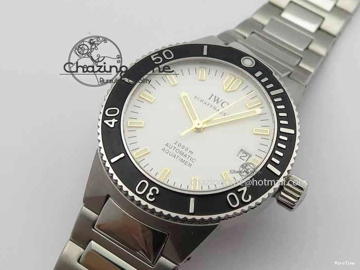MIROTIME 0401 Aquatimer Automatic SS Noob Best Edition White Dial On SS Bracelet A Lightweight 7251